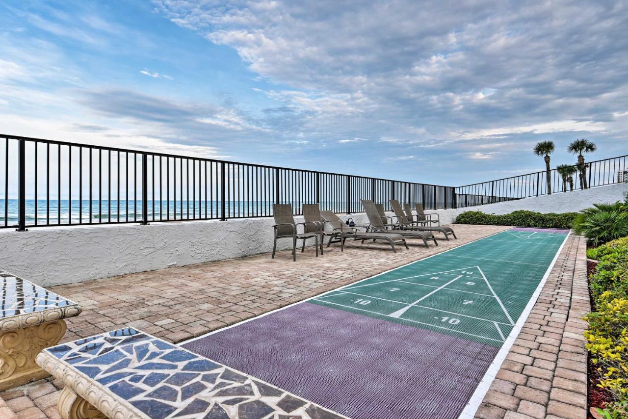 Oceanfront Daytona Beach Condo With View And Pool Daytona Beach Shores Exterior photo